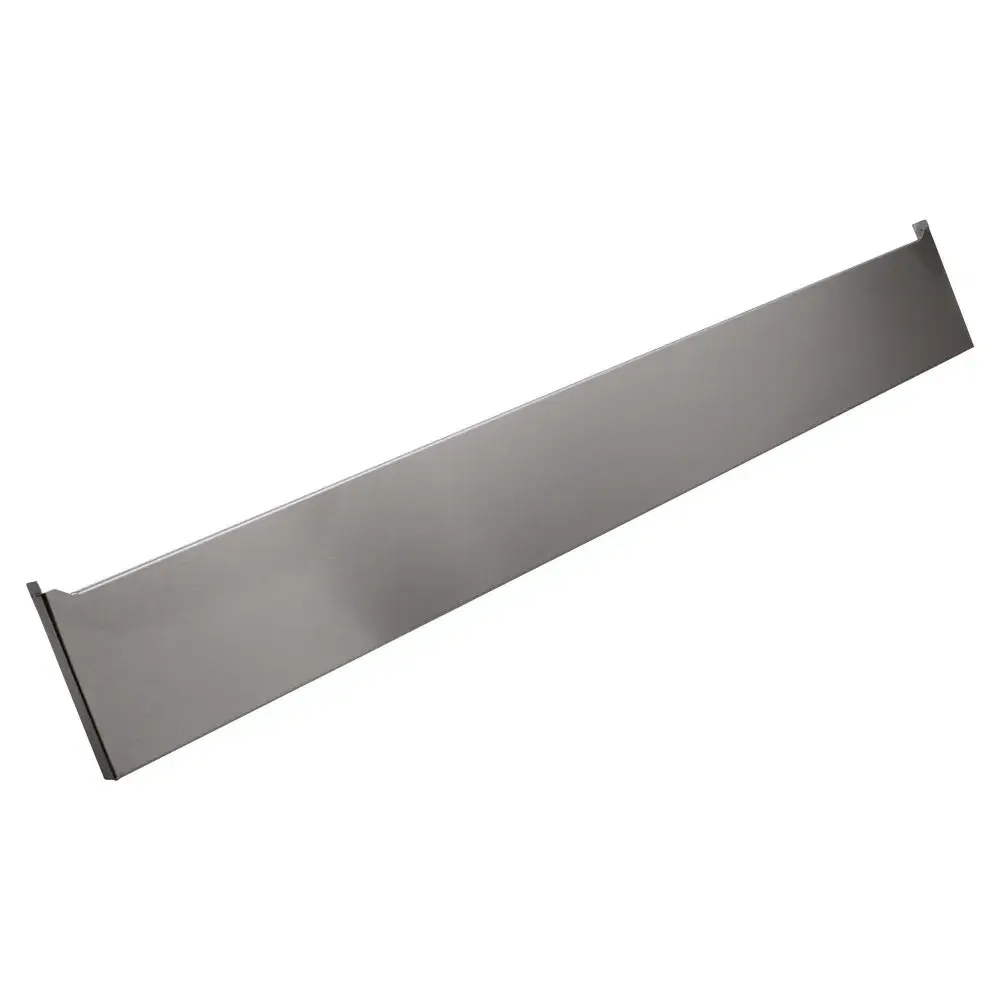 Frontale plint in R.V.S. -400mm-