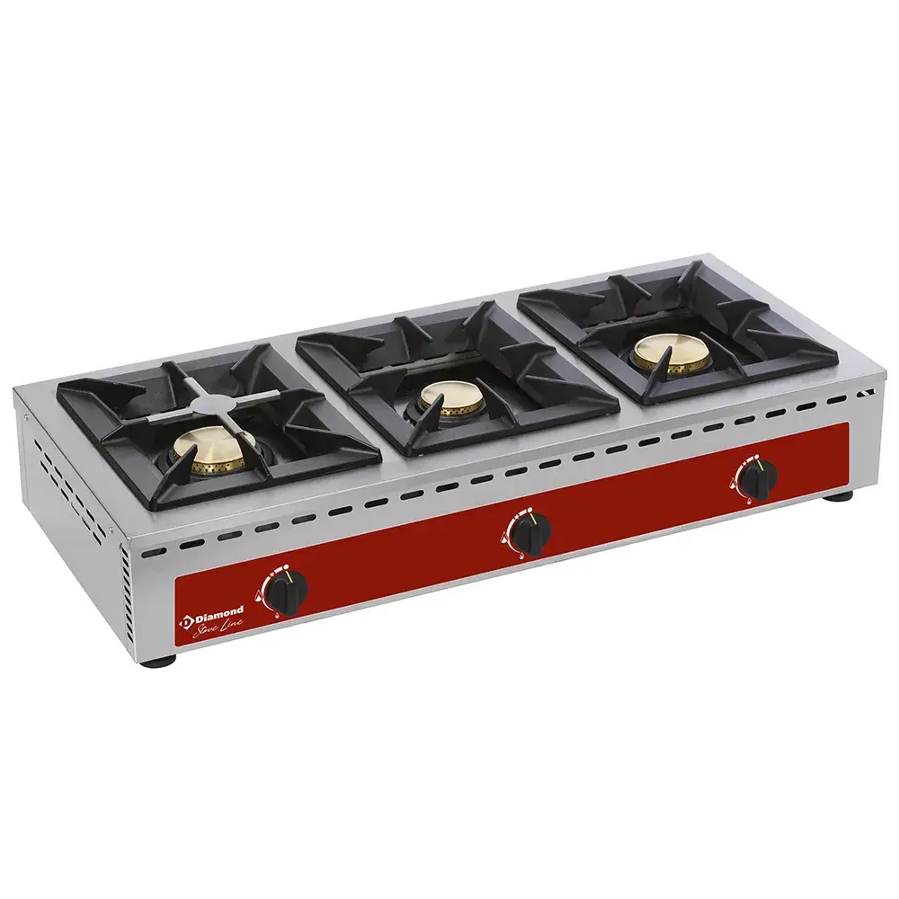 Table range - 3 branders (7+5+7 kW) - Main Image