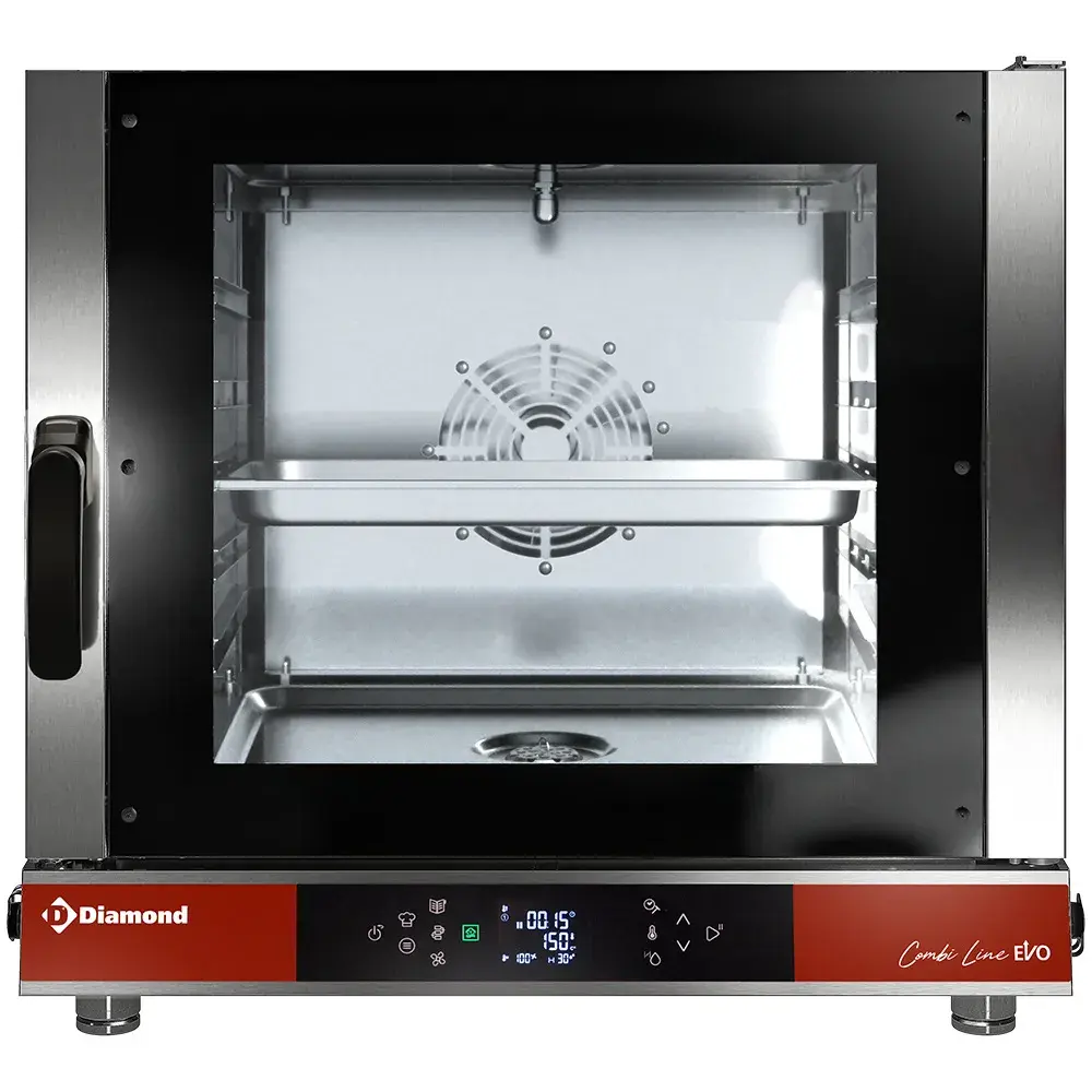 TOUCH/DIGIT oven elektrische stoom/convectieoven, 5x GN 1/1 - AUTO-CLEANING
