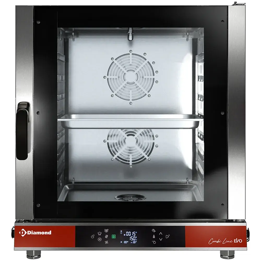 TOUCH/DIGIT oven elektrische stoom/convectieoven, 7x GN 1/1 - AUTO-CLEANING