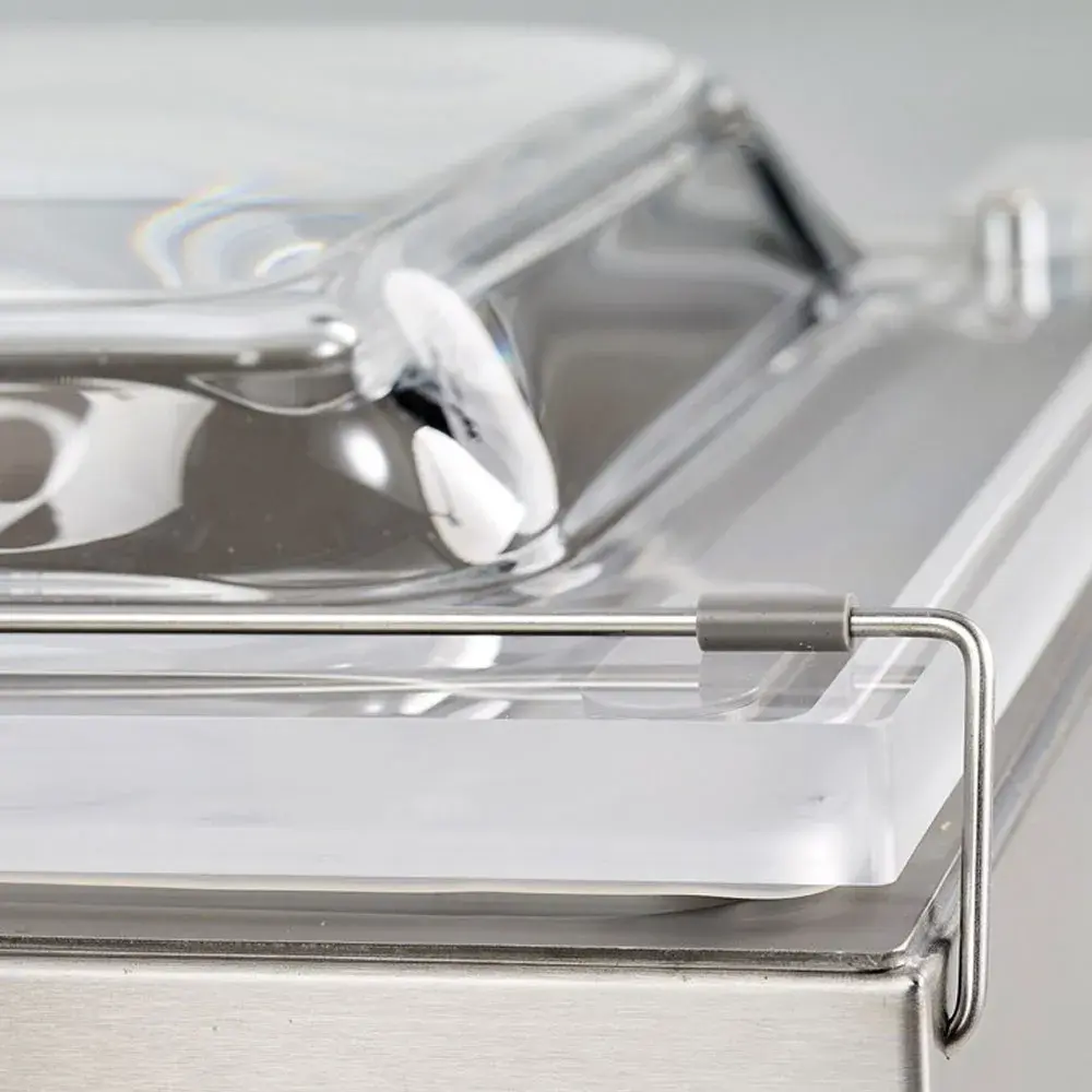 Transparante gebogen deksel - Main Image