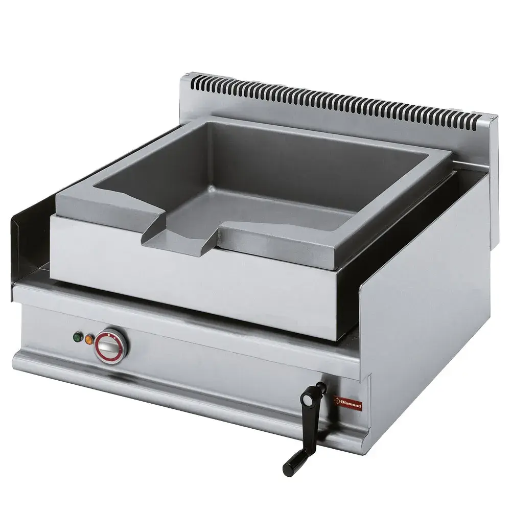 Elektrische kantelbare braadpan, R.V.S. kuip, capaciteit 30 liter "Alpha 650"