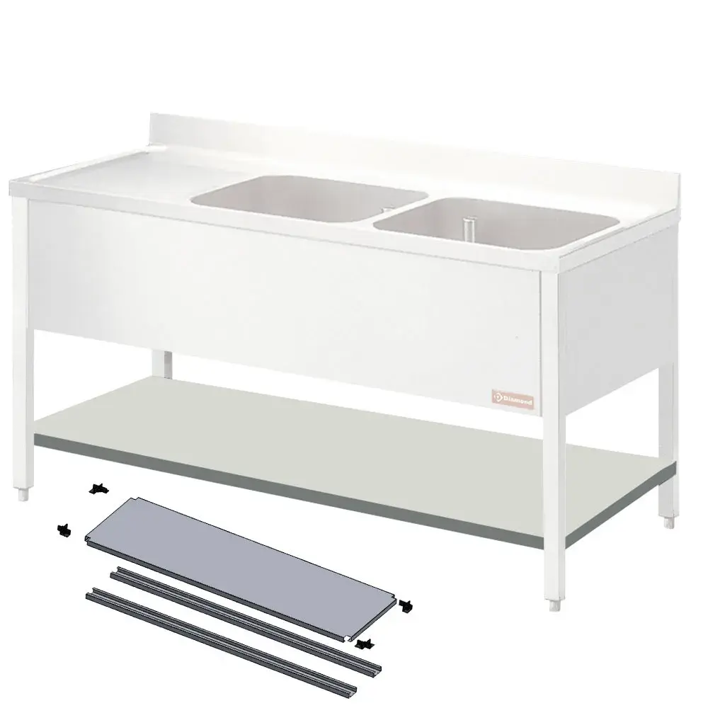 Tussentablet voor demonteerbare spoeltafel - Main Image