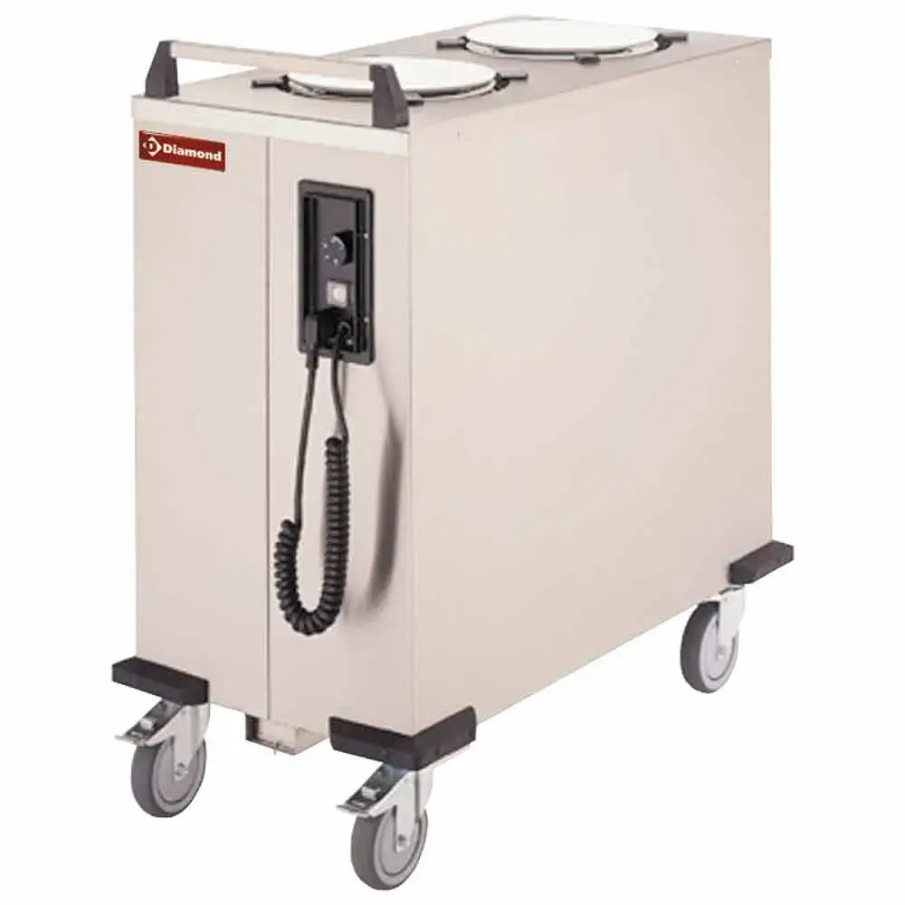 Verwarmde bordenstapelaar 2 zuilen Ø 260-310 mm - Main Image