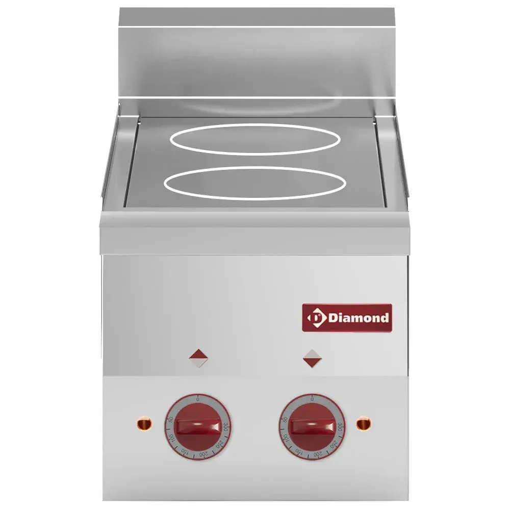 Vitrokeramisch fornuis 2 kookplaten -Top-