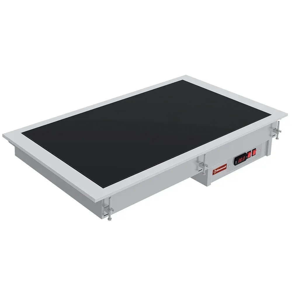 Vitrokeramisch element zwart 2x GN 1/1 - Main Image