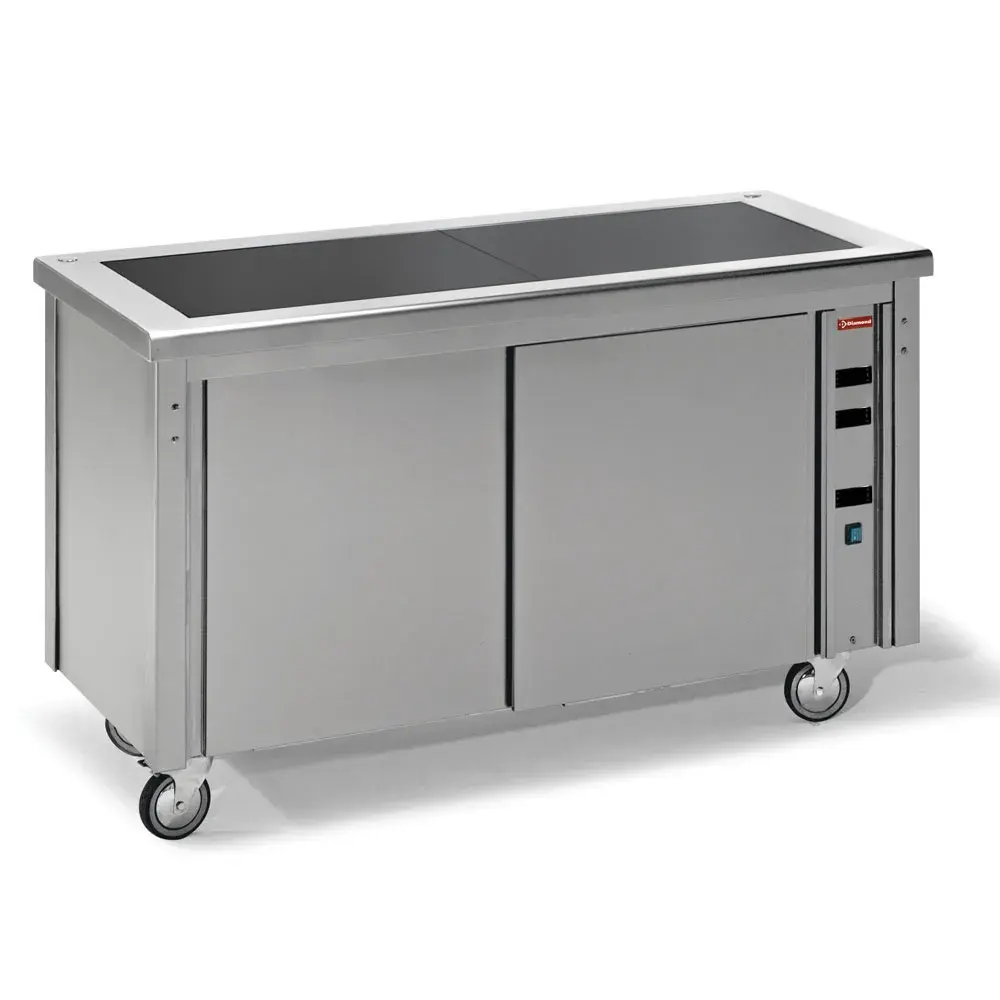 Vitrokeramische element op warmkast - Main Image