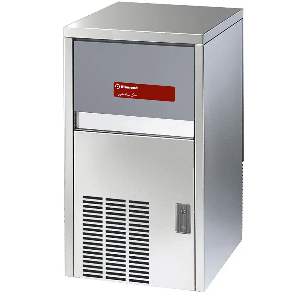 Volle ijsblokjesmachine 29 kg, met reserve - LUCHT - Main Image