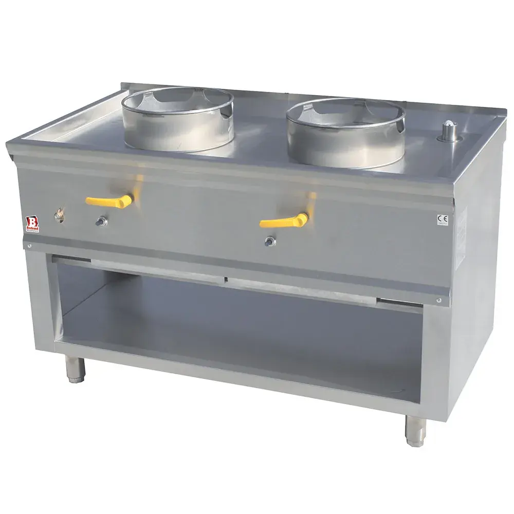 Wok stove 2 burners - Main Image