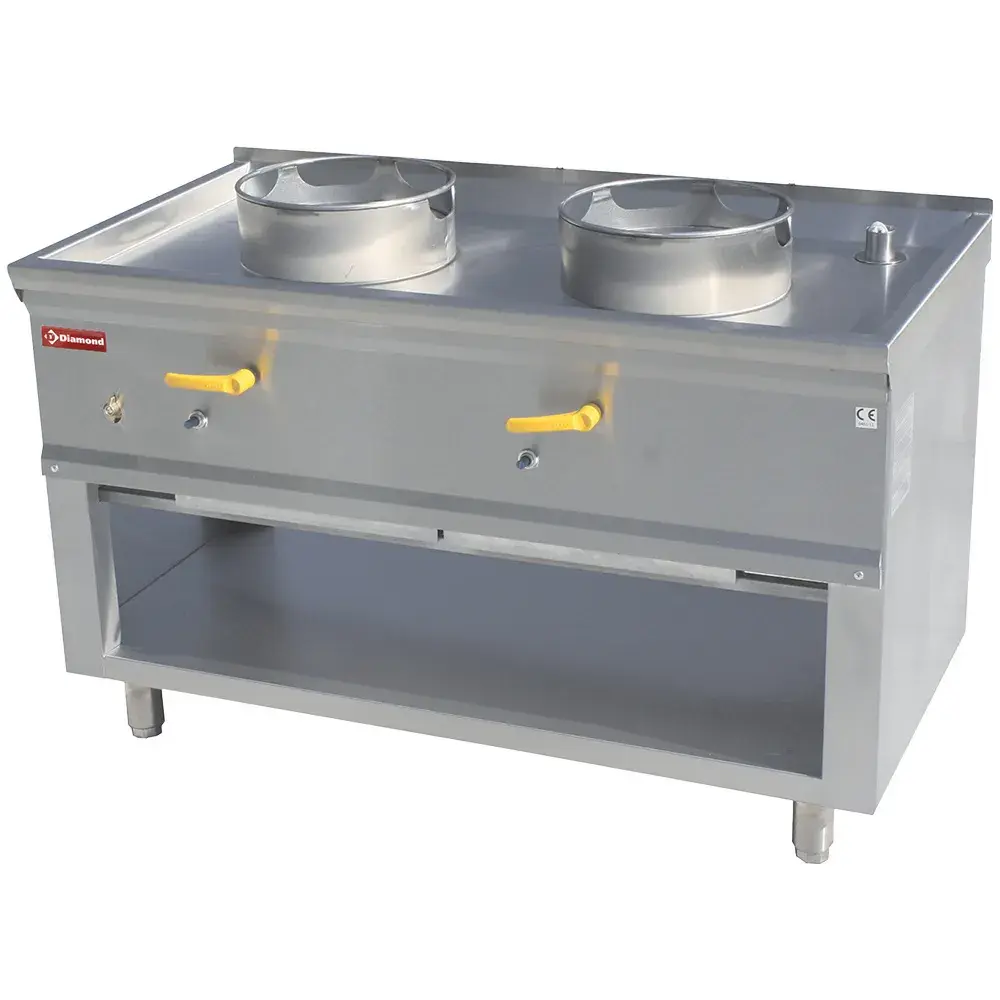 Wok stove 2 burners - Main Image