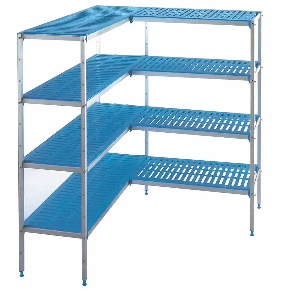 Aluminium shelves kit in "L" 4 levels for C26B/BF - Main Image