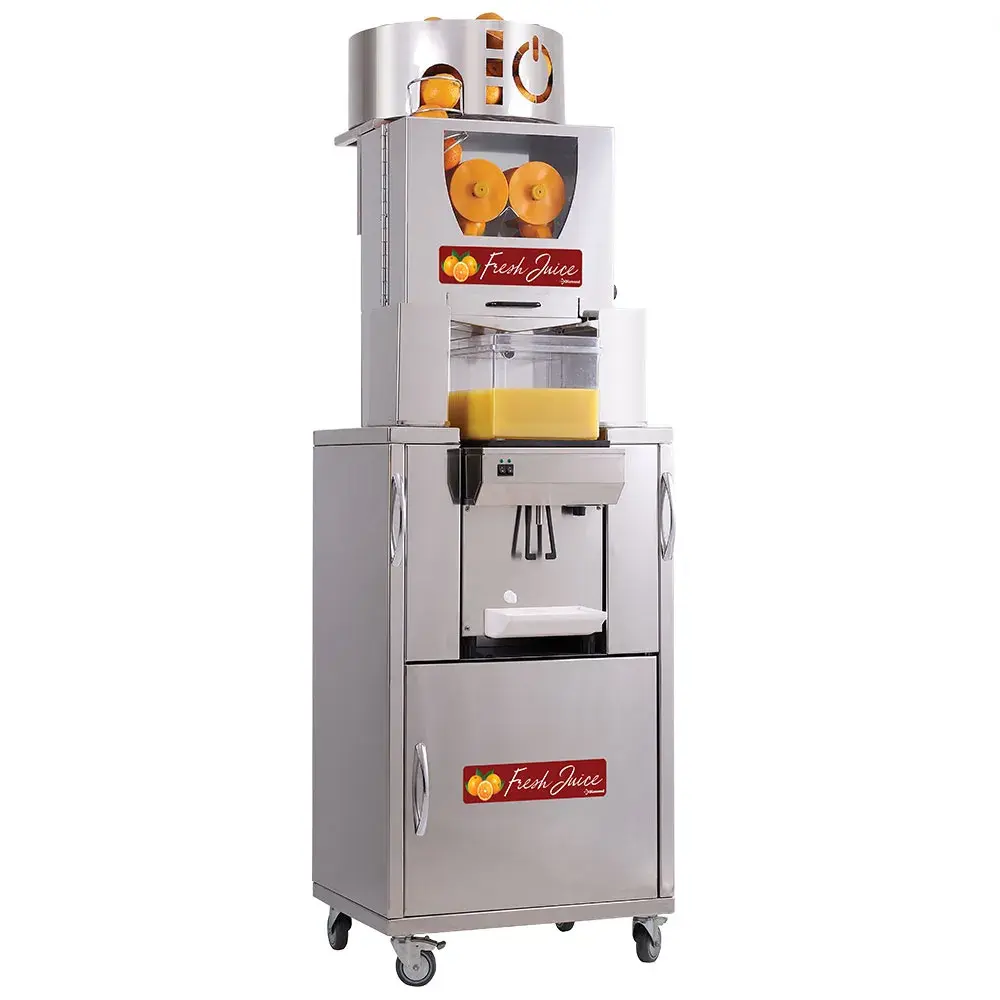 Automatic citrus press - refrigerated - on cupboard - Main Image