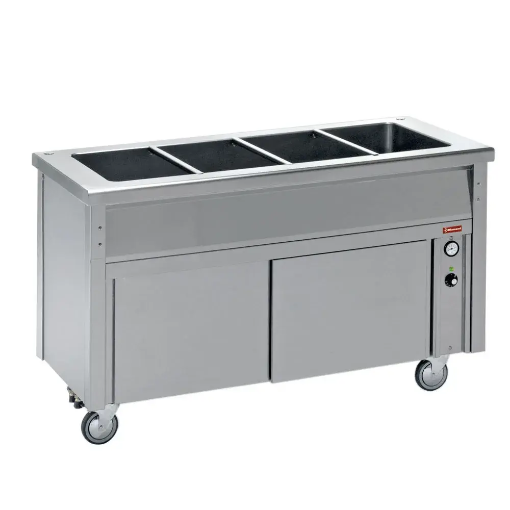Bain-marie element on heating cupboard 4 GN 1/1 - Main Image