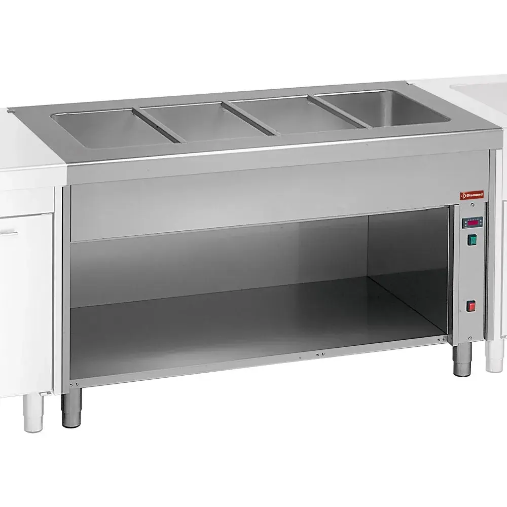 Bain-Marie on open cupboard 2x GN 1/1 - Main Image