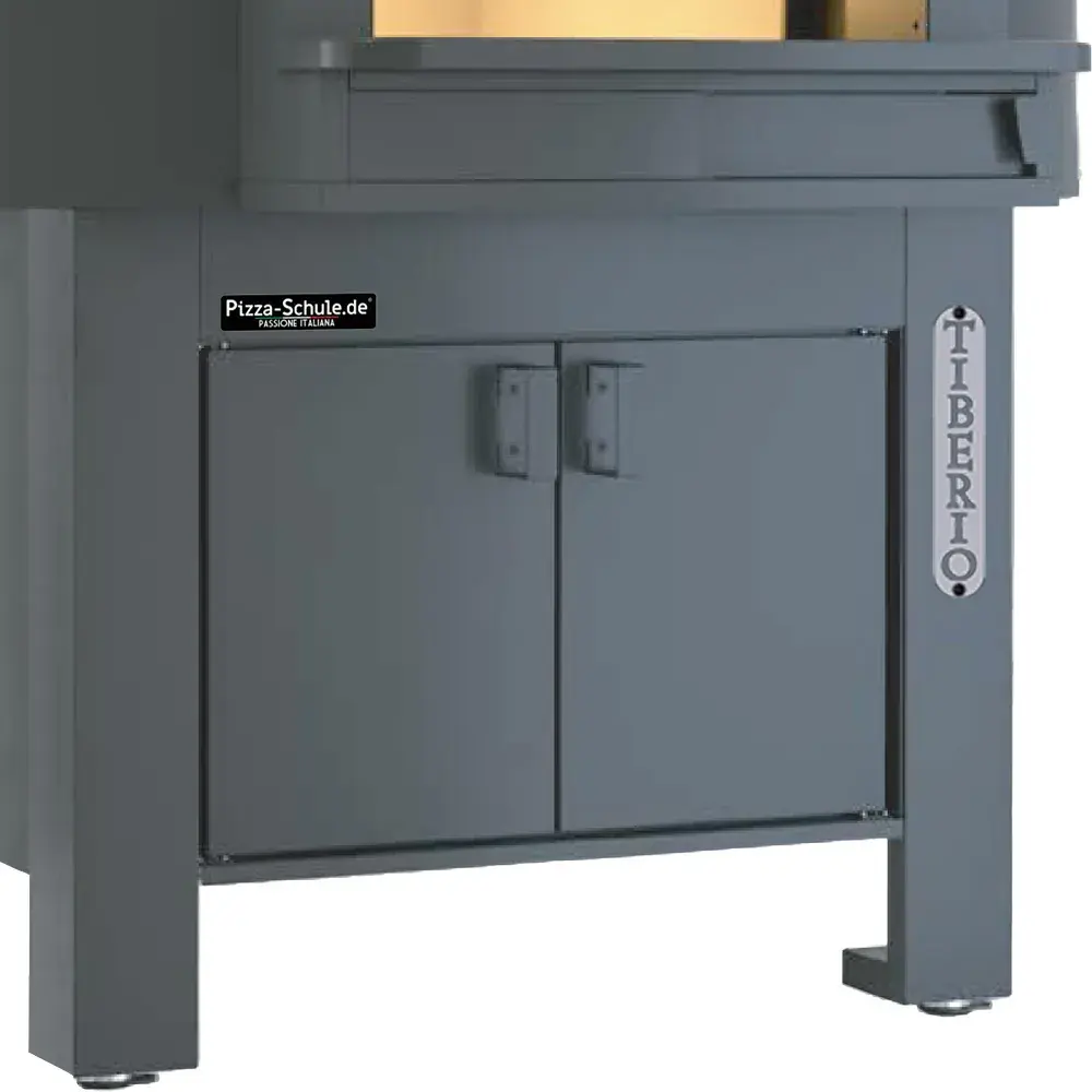 Base closure with doors for 6-pizza oven - Main Image