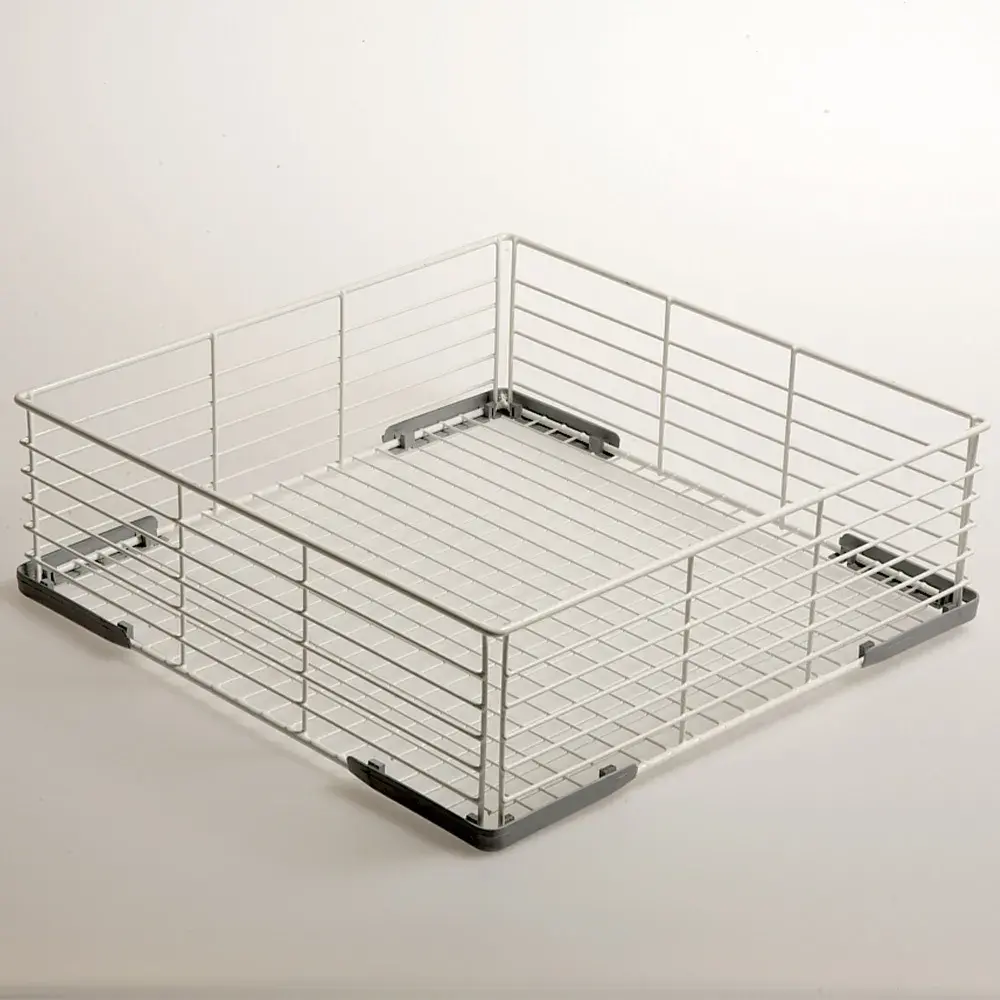 Basket for glasses in rilsanised steel - Main Image