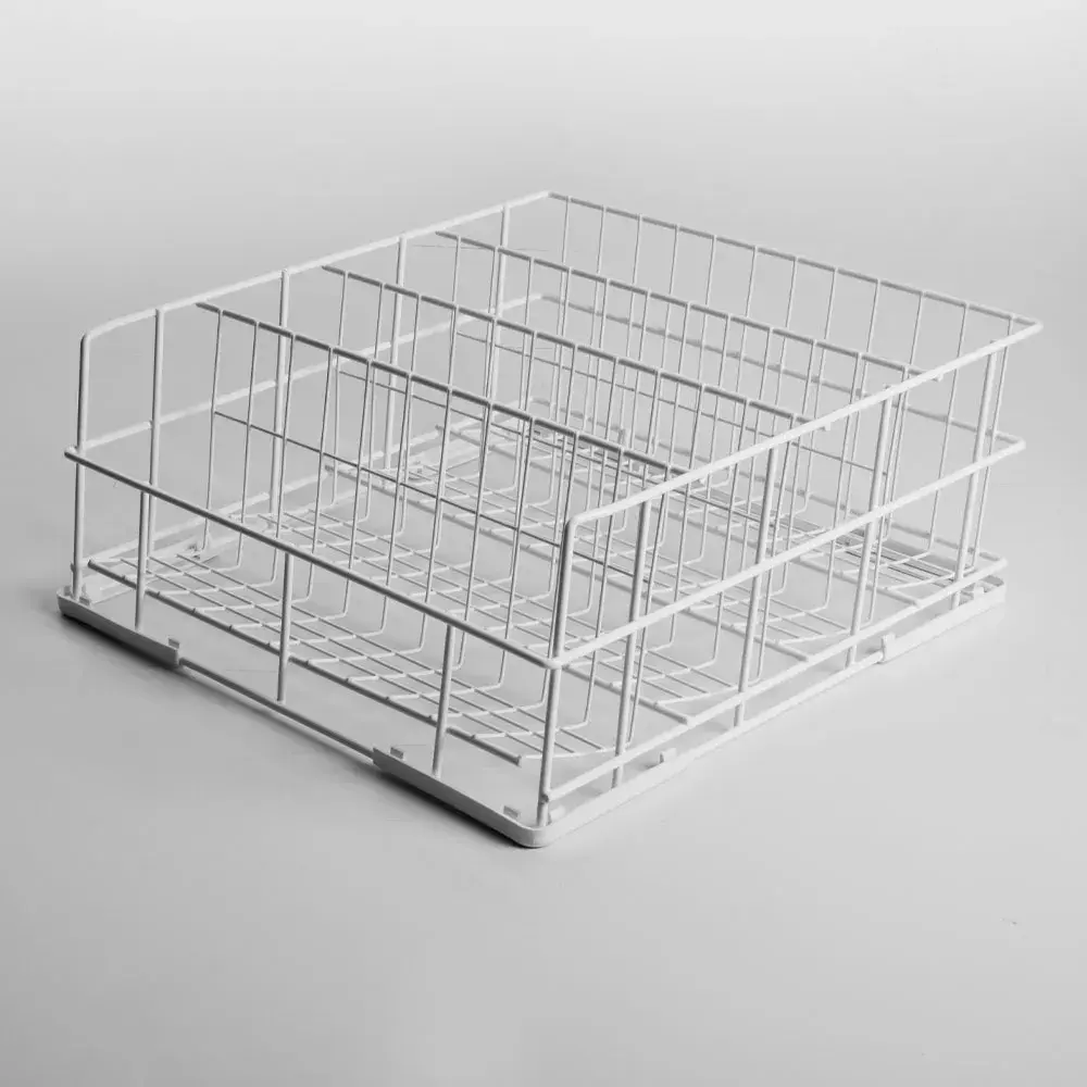 Basket for glasses Ø110 mm, 400x400 mm Rilsan - Main Image