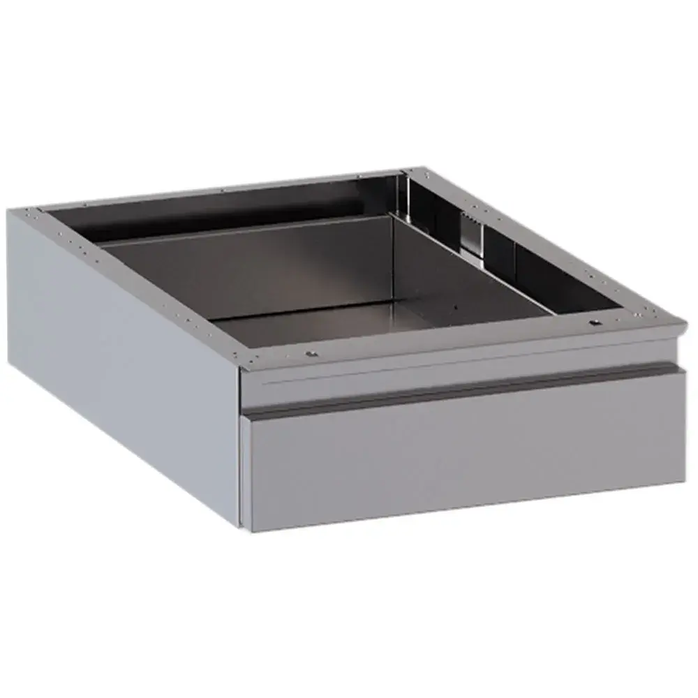Bloc 1 drawer (table depth 700 mm) – Telescopic guides - Main Image