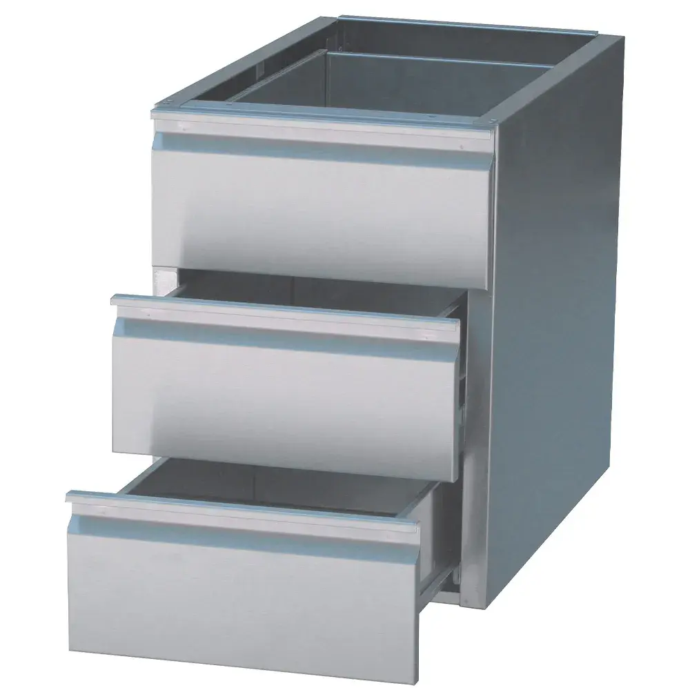 Block 3 drawers GN 1/1 (table depth 700 mm) - Main Image