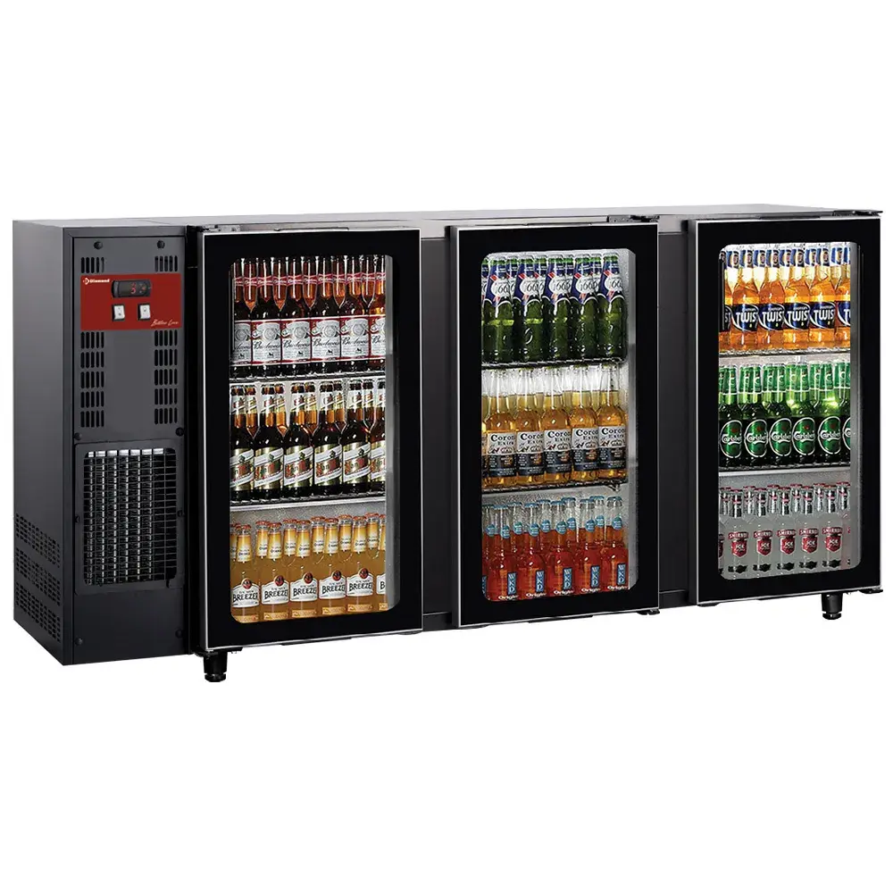 Bottle cooler 3 glass doors, 579 liters - Main Image