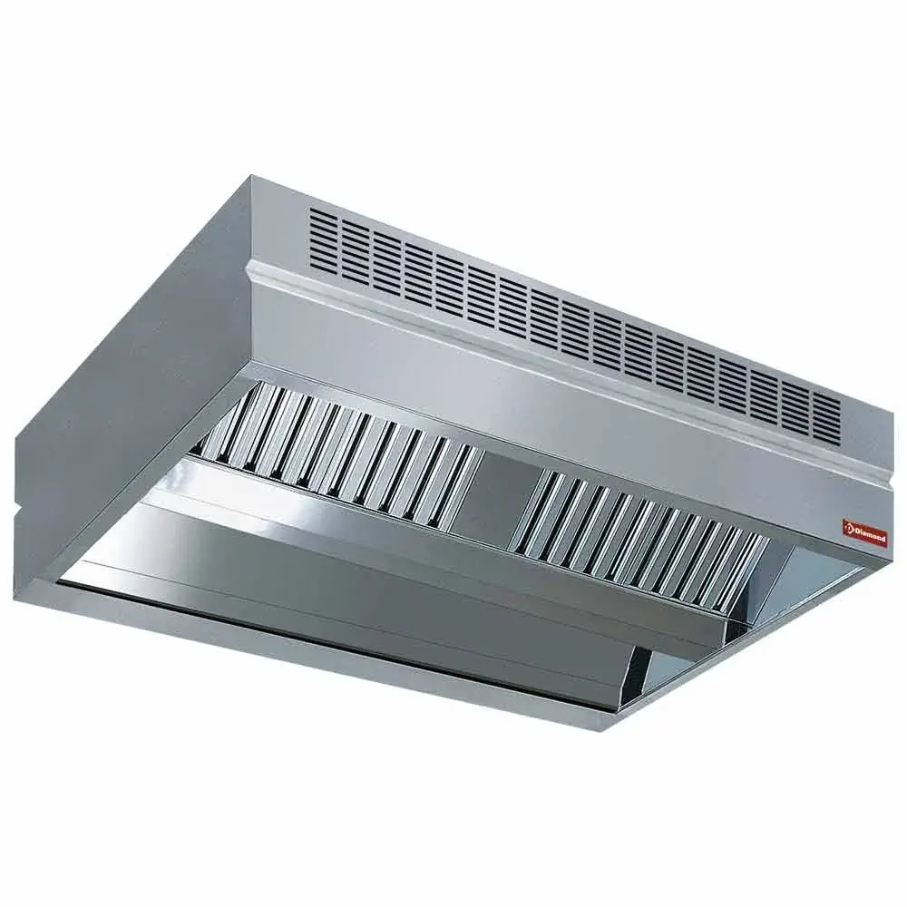Central cooker hood with air compensation "AMBIANCE" - Main Image