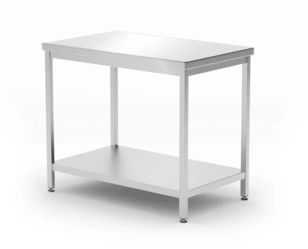 Centrale tafel met plank – geschroefd, diepte 600 mm