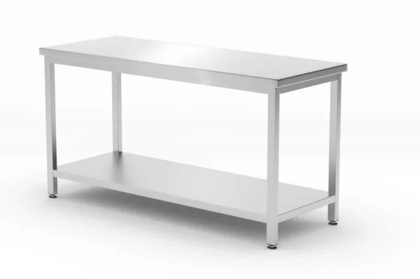Centrale tafel met plank – geschroefd, diepte 600 mm