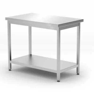 Centrale tafel met plank - geschroefd, diepte 600 mm - Main Image