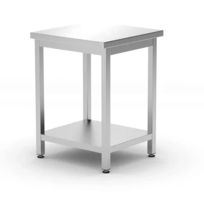 Centrale tafel met plank - geschroefd, diepte 600 mm - Main Image