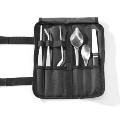 Chef opmaak set, 6 stuks, geborsteld - Main Image