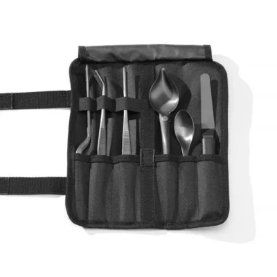 Chef opmaak set, 6 stuks, zwart - Main Image