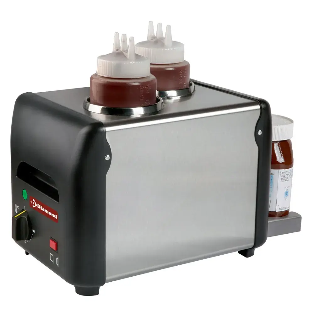 Chocolade verwarmer, chocopasta of vloeibaar, honing, sauzen, kaas (2x 1 Lit)