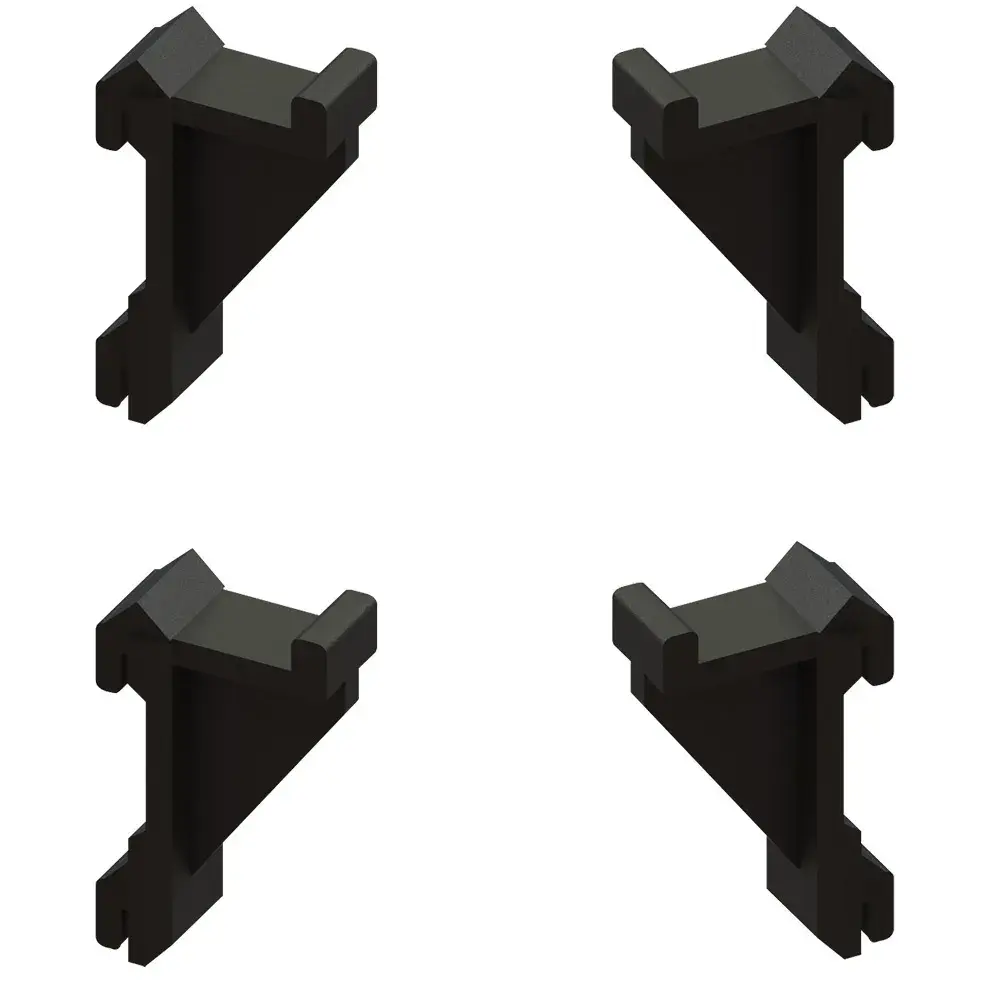 Clips (Kit 4 pieces) support grids - Main Image