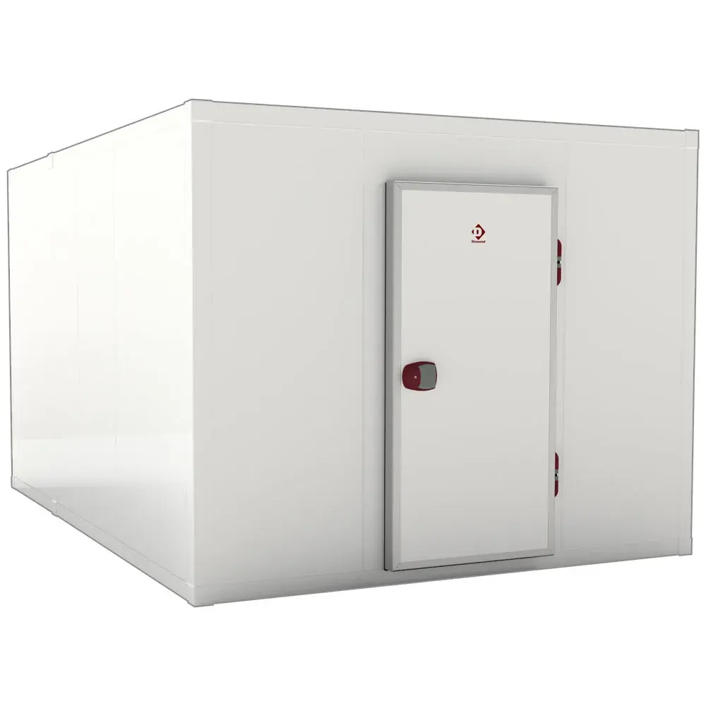 Combi koelkamer ISO 100, binnen afmetingen 2830 x 3230 & 2830 x 1830 xh 2230 mm (20,38 + 11,55 m³)