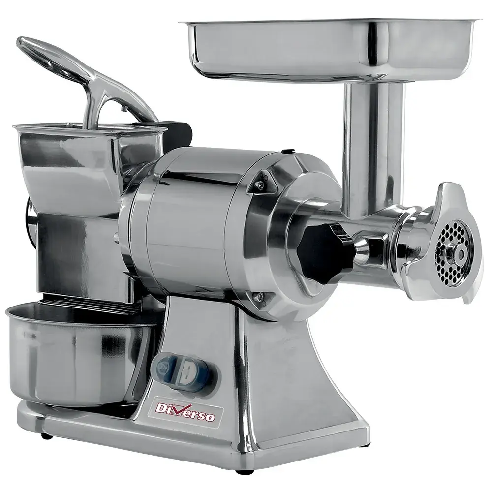 Combination meat grinder n° 12 and parmesan grater - Main Image