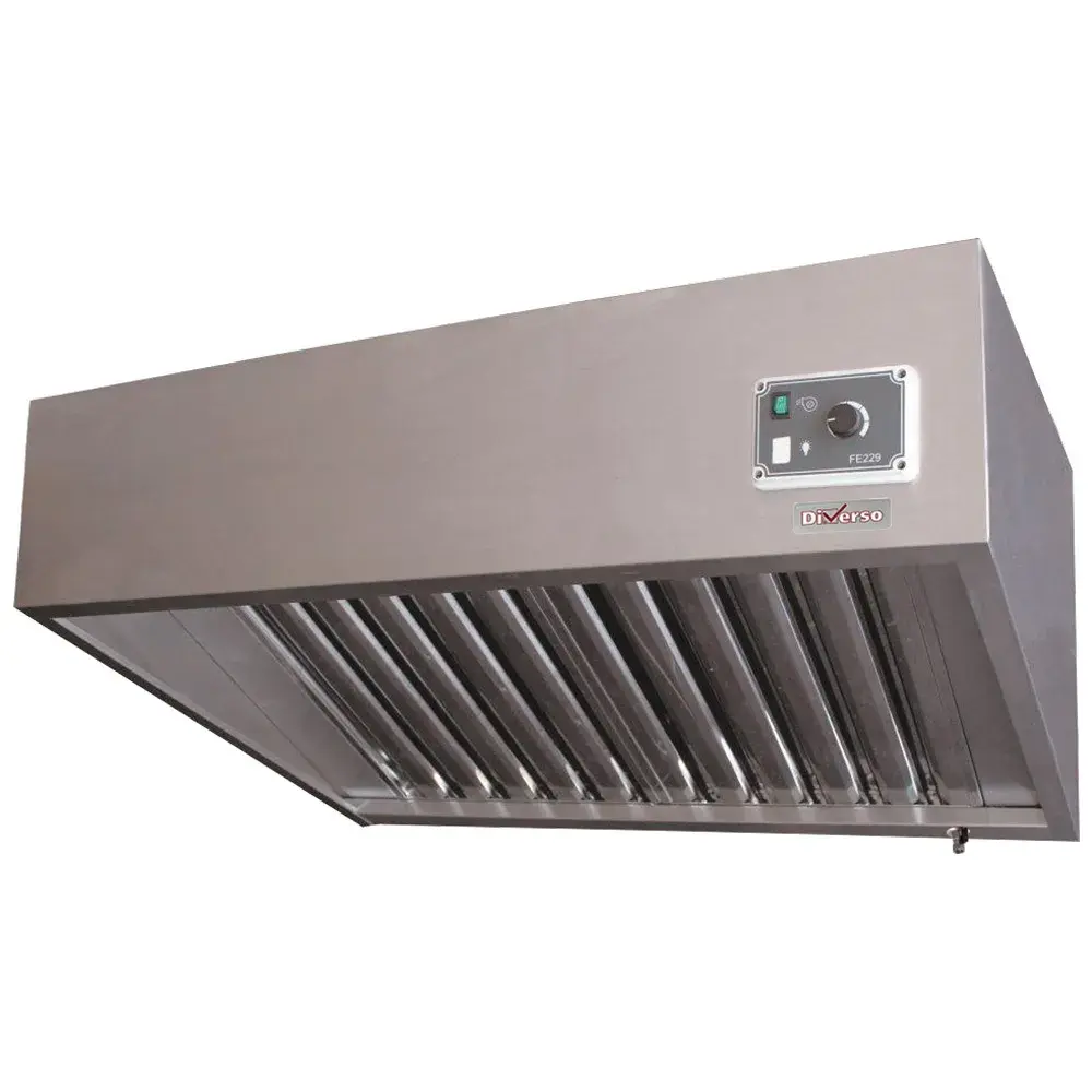 Complete hood, (9/9-2500 M3/h) 120 Pa, variator, 4 filters - Main Image