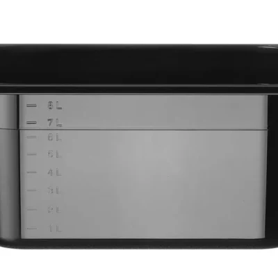 Container GN 1/2 zwart polycarbonaat - Main Image