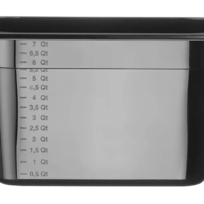 Container GN 1/3 zwart polycarbonaat - Main Image