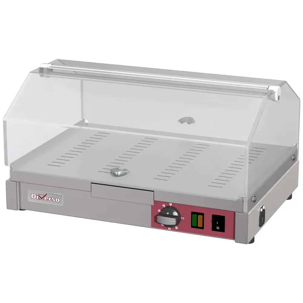 Countertop heated display case, 1 level L500mm - Main Image
