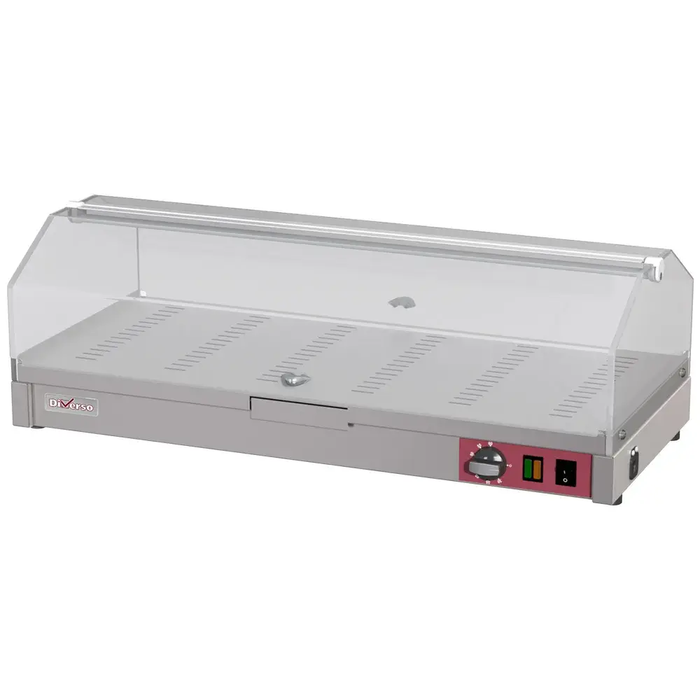Countertop heated display case, 1 level L800mm - Main Image