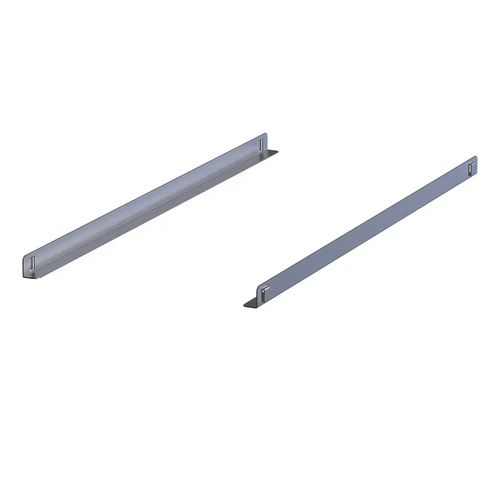 Couple of stainless steel slides (Dx and Gx), EURONORM Line tables - Main Image
