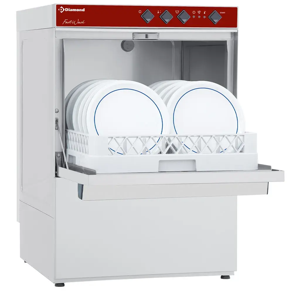 Dishwasher basket 500x500 mm with incorporated water softener (230/1N) - Main Image