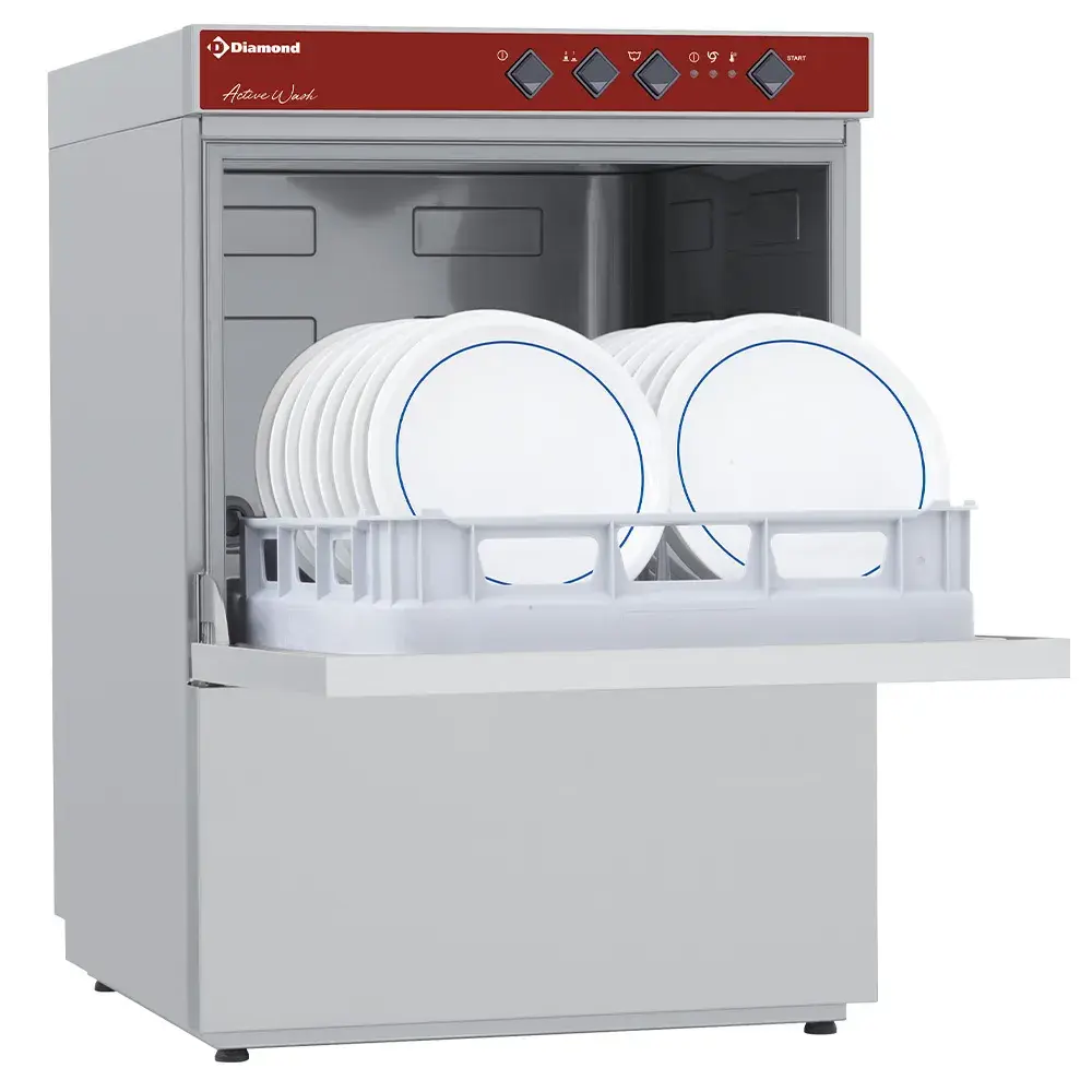 Dishwasher basket 500x500mm + draining pump - Main Image
