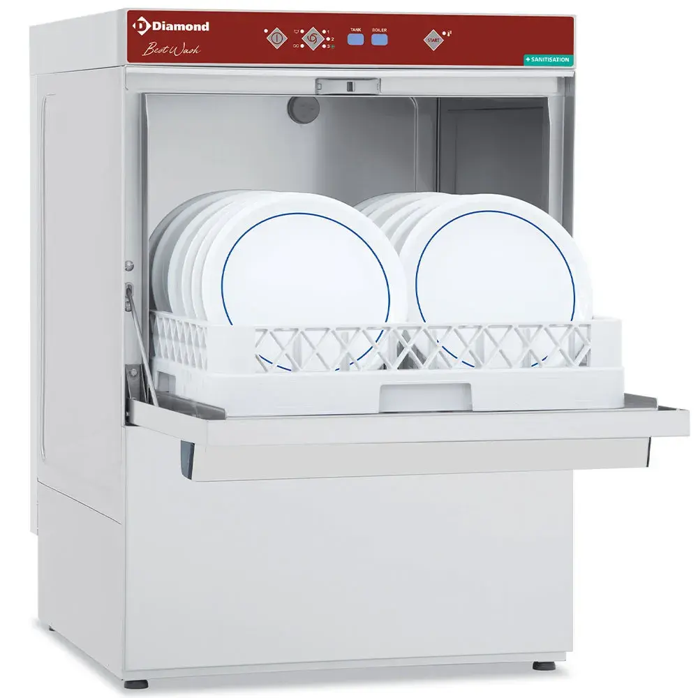 Dishwasher basket 500x500mm"Full Hygiene", with softener continuously - Main Image