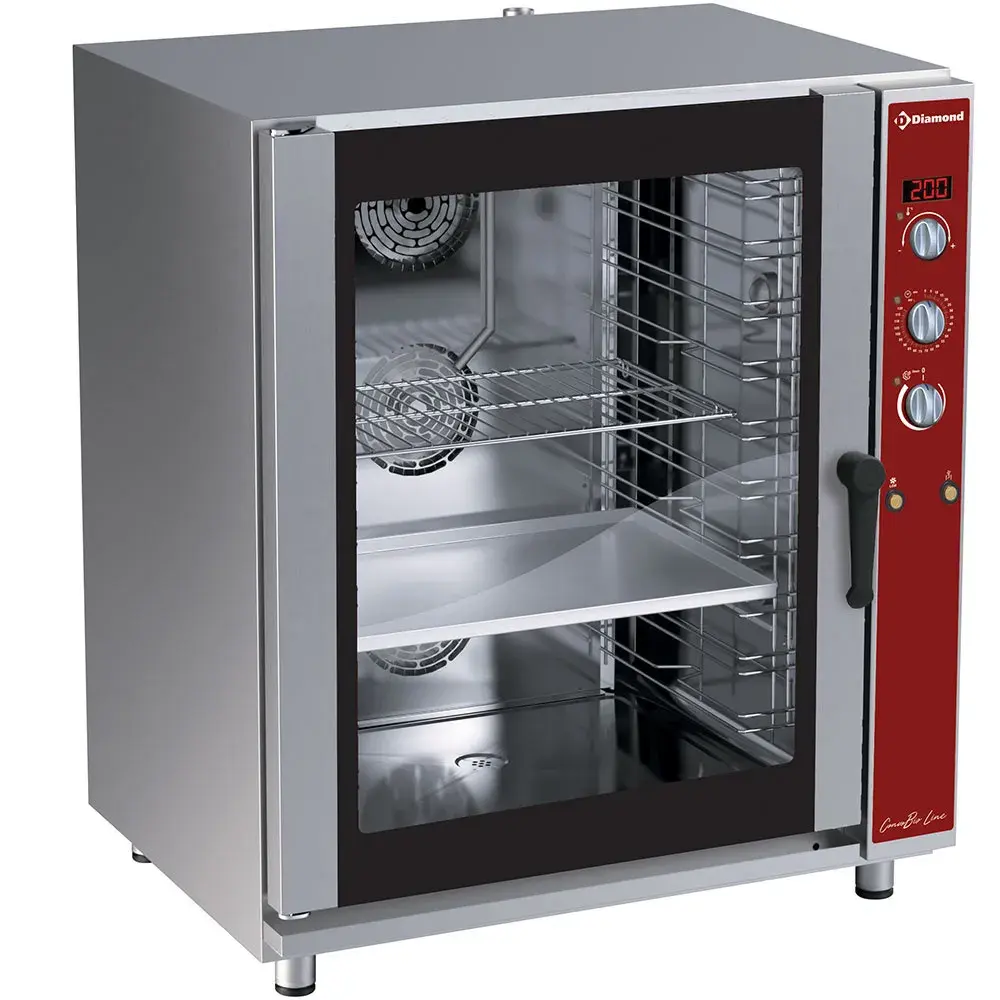 Electric convection oven 10x EN (GN) with automatic humidifier - Main Image
