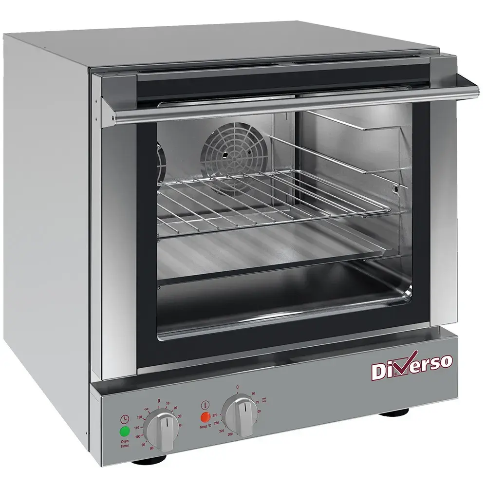 Electric convection oven, 4x 460x340 mm - Main Image