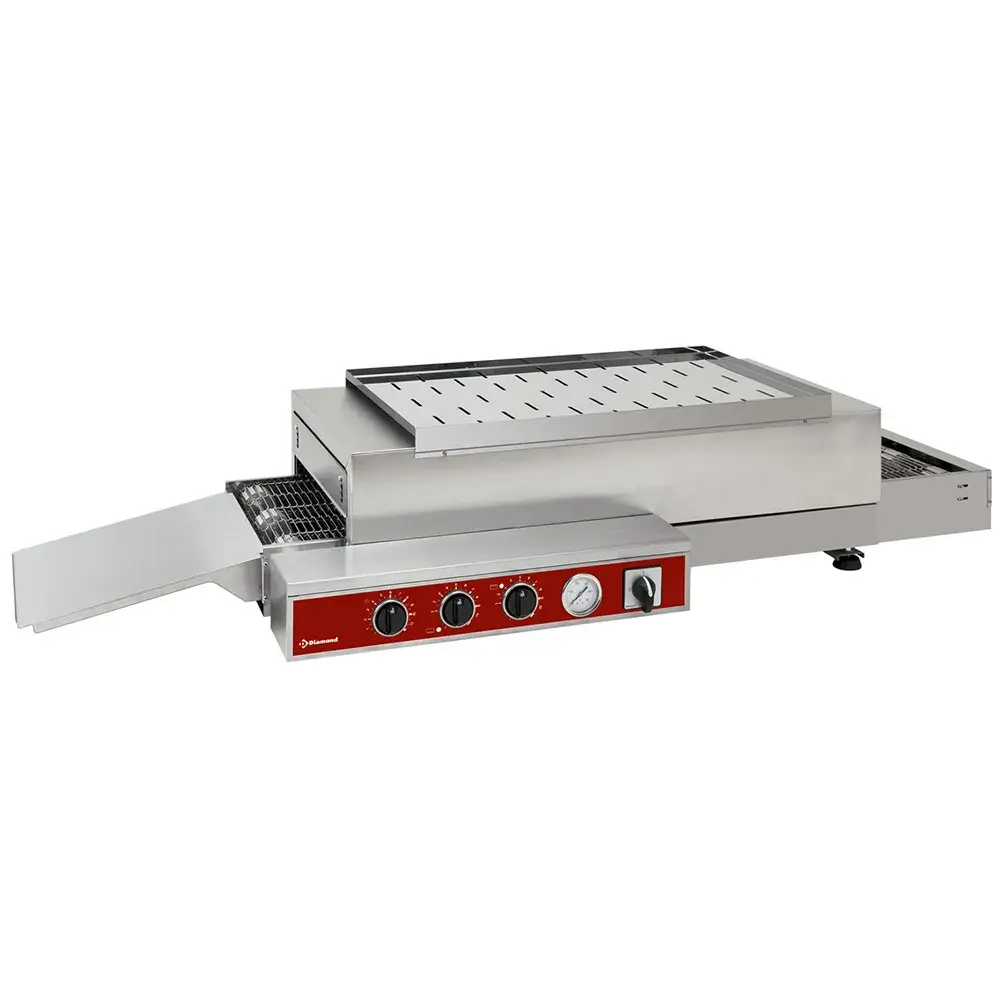 Electric conveyor oven, strip 375mm - Main Image