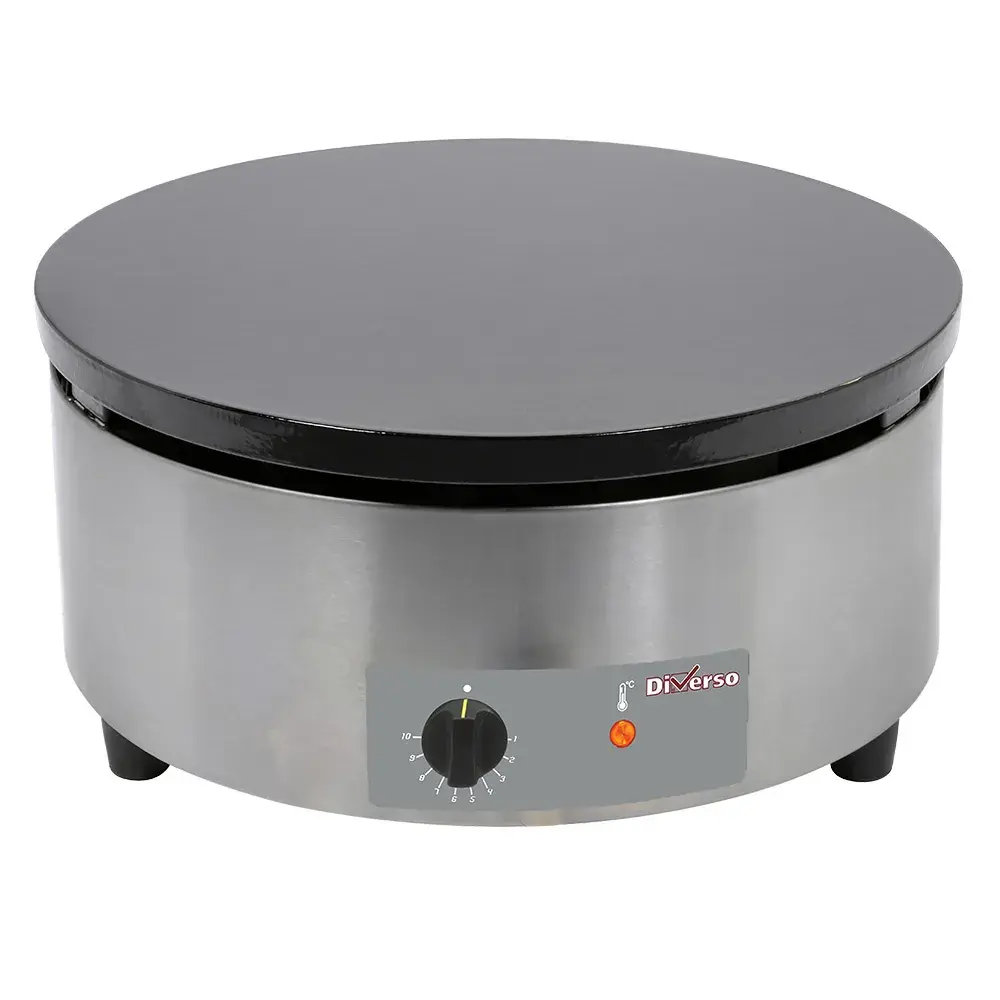 Electric crepe pan, high output, Ø 400 mm "enameled" - Main Image