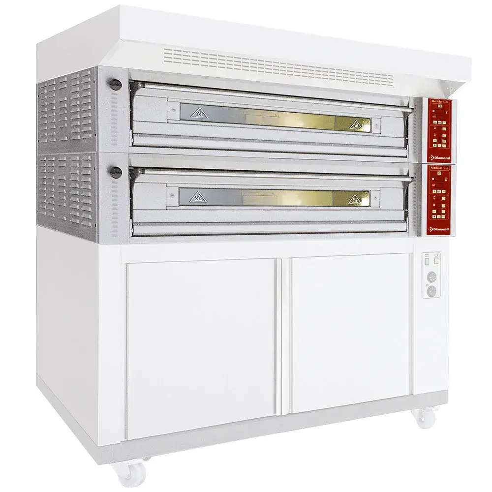 Electric modual oven, 3 plates, capacity 3x 600x400 mm - Main Image