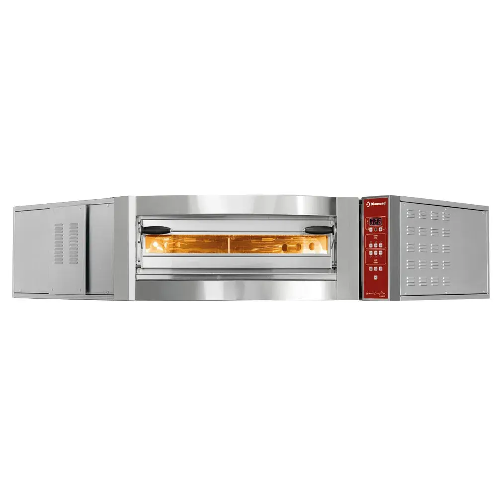 Electric oven, corner unit, 1 room, 8 pizzas Ø 350 mm - Main Image